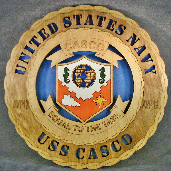USS Casco 4D Wall Tribute